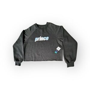 Prince Match Point Cropped Sweatshirt Large NWT